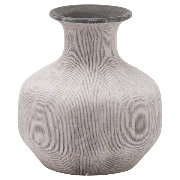 Hill Interiors Bloomville Squat Vas En Storlek Sten Stone One Size
