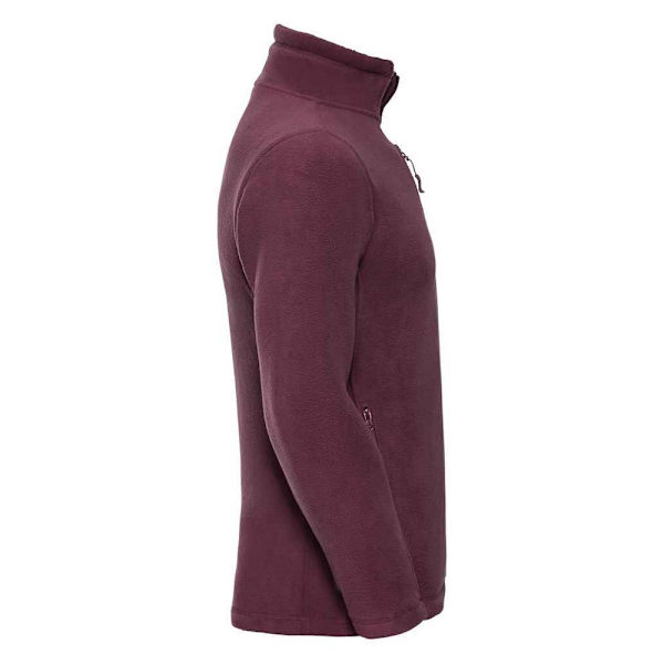 Russell Herr Fleecejacka för män utomhus 4XL Bourgogne Burgundy 4XL