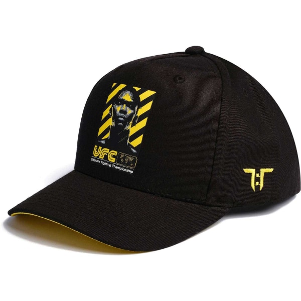 Tokyo Time Unisex Vuxen UFC Israel Adesanya Baseball Cap One Si Black/Yellow One Size