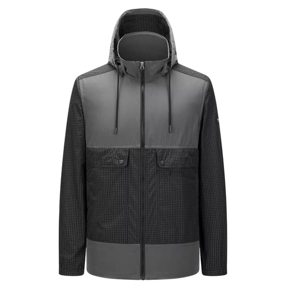 Firetrap Herr Lättviktsjacka med huva S Svart Black S