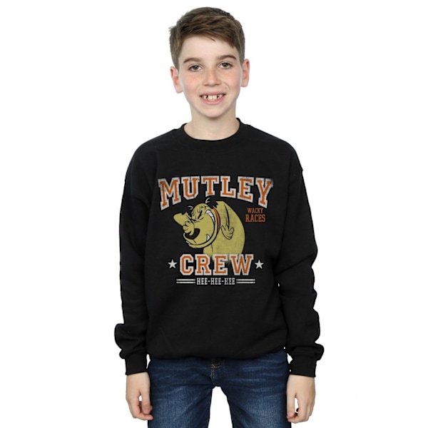 Wacky Races Boys Mutley Crew Sweatshirt 3-4 år Svart Black 3-4 Years