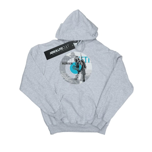 Star Wars Herr Boba Fett Bounty Hunter Cirkel Hoodie M Sports G Sports Grey M
