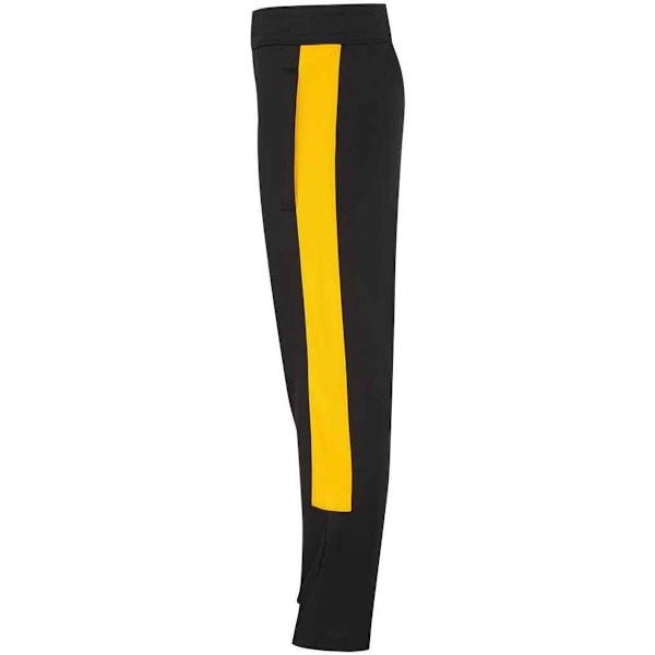 Finden & Hales Unisex Träningsbyxor Vuxen XL Svart/Guld Black/Gold XL