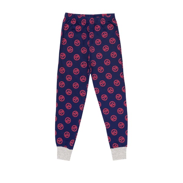 Marvel Avengers Boys Superhero Lång Pyjamas Set 2-3 År Grå M Grey Marl 2-3 Years