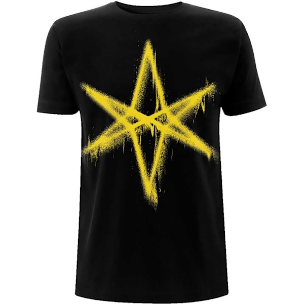 Bring Me The Horizon Unisex Adult Spray Hex T-Shirt XL Svart Black XL