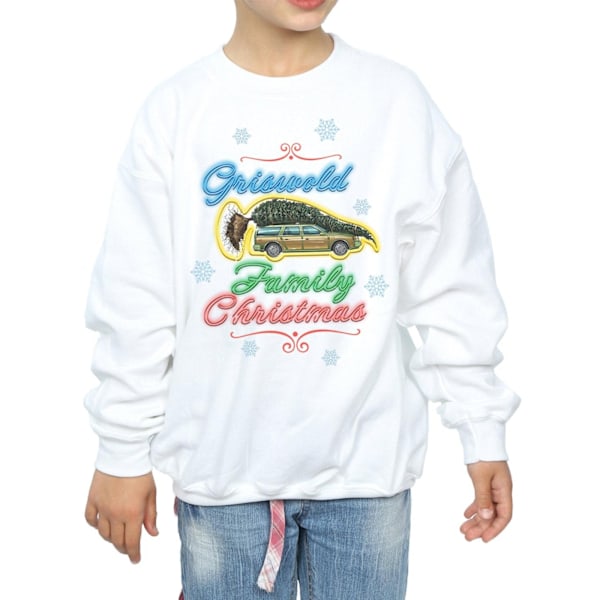 National Lampoon's Christmas Vacation Girls Griswold Family Chr White 12-13 Years