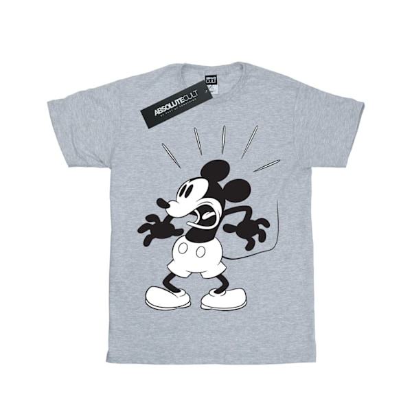 Disney Boys Mickey Mouse Rädd T-shirt 12-13 år Sports Grey Sports Grey 12-13 Years