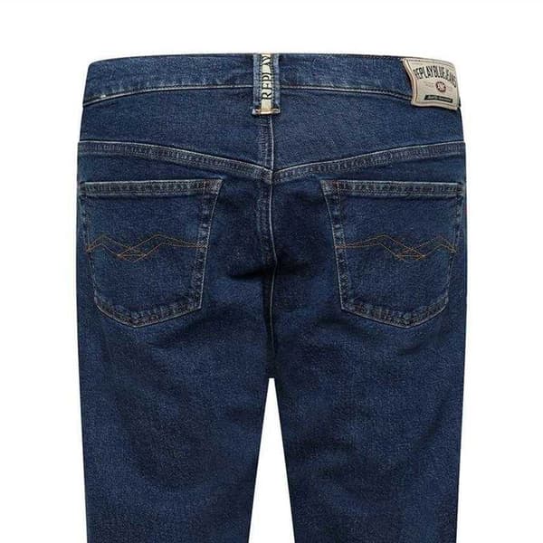 Replay 9zero1 raka jeans för dam 28S blå Blue 28S
