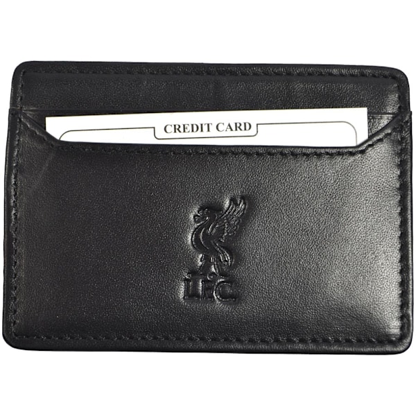 Liverpool FC Läderpengklämma Plånbok One Size Svart Black One Size