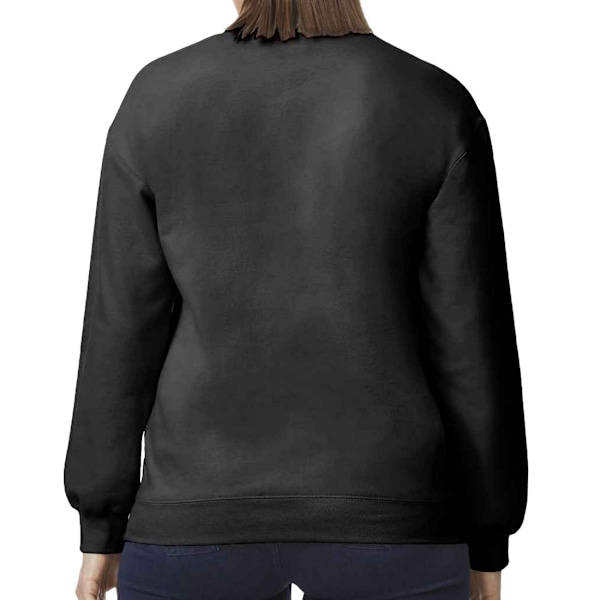Gildan Unisex Adult Softstyle Fleece Midweight Sweatshirt 4XL B Black 4XL