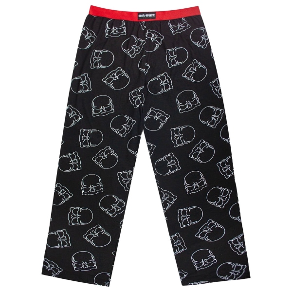 Call Of Duty Herr Skull All Over Print Lounge Pants S Svart Black S