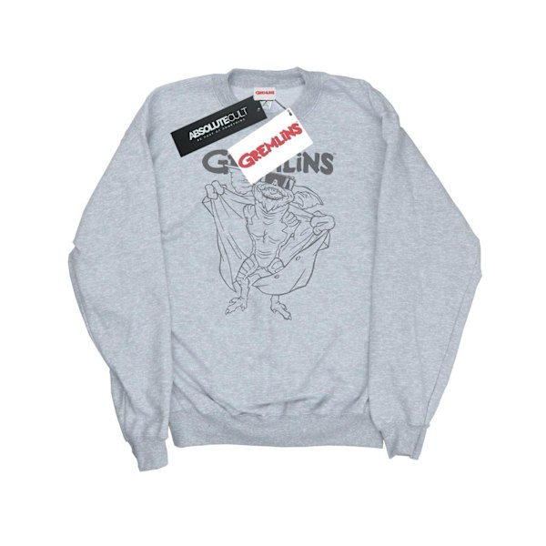 Gremlins Herr Spike´s Glasögon Sweatshirt S Sports Grey Sports Grey S