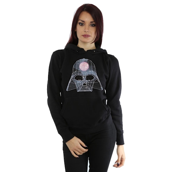 Star Wars Dam/Kvinnor Geometrisk Darth Vader Hoodie L Svart Black L