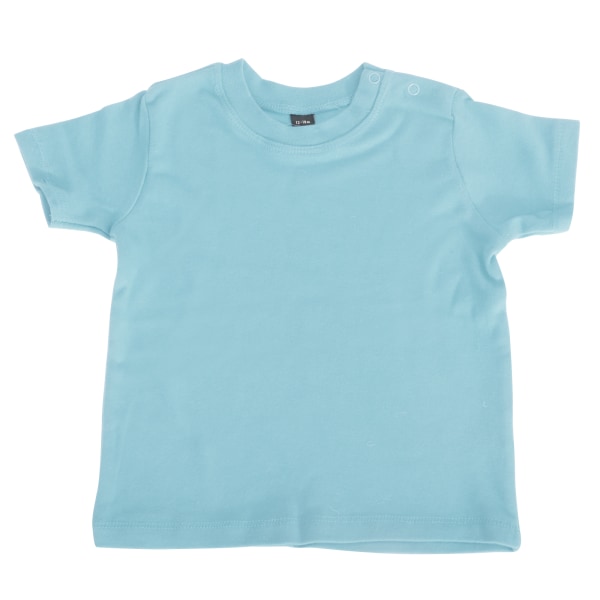 Babybugz Baby kortärmad T-shirt 0-3 Dusty Blue Dusty Blue 0-3