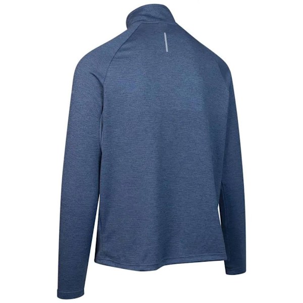 Trespass Valin Långärmad Tröja Herr XXL Blåmelerad Blue Tone Marl XXL