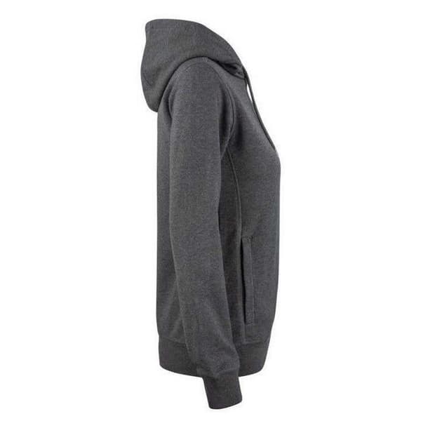 Clique Dam/Dam Premium Ekologisk Bomull Pullover Hoodie M A Anthracite Melange M