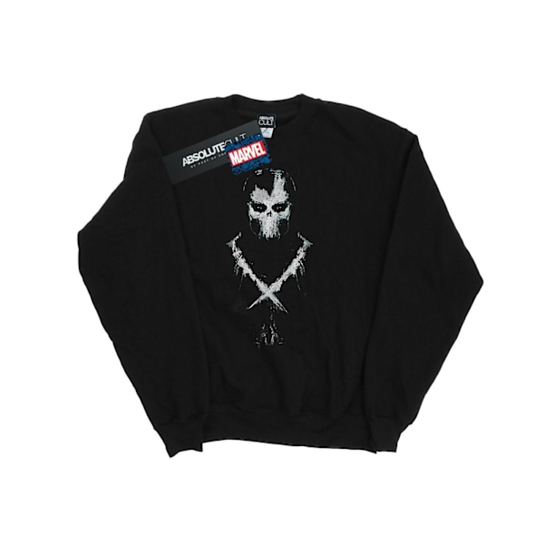 Marvel Herr Captain America Civil War Crossbones Sweatshirt L B Black L