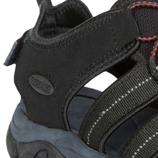 Trespass Torrance Sandaler Herr 7 UK Svart Black 7 UK