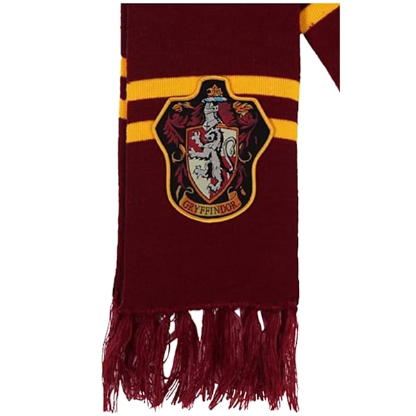 Harry Potter Gryffindor Vinterhalsduk One Size Maroon/Guld Maroon/Gold One Size
