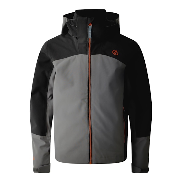 Dare 2B Barn/Kids Explore II Vattentät Jacka 7-8 År B Black/Granite Grey 7-8 Years