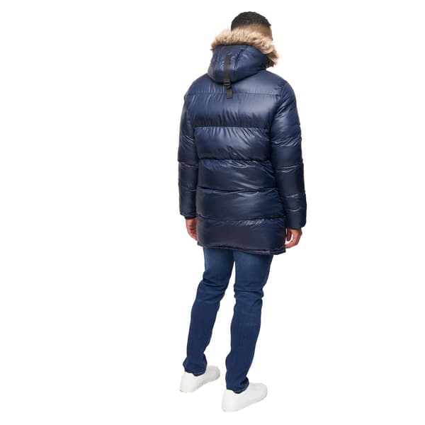 Bewley & Ritch Northbrook Våtlook Vadderad Jacka för Män M Marinblå Navy M