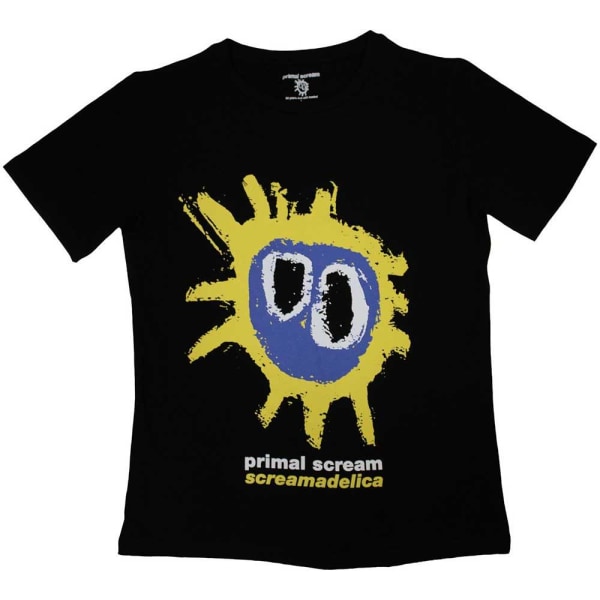 Primal Scream Womens/Ladies Screamadelica T-Shirt XXL Svart Black XXL