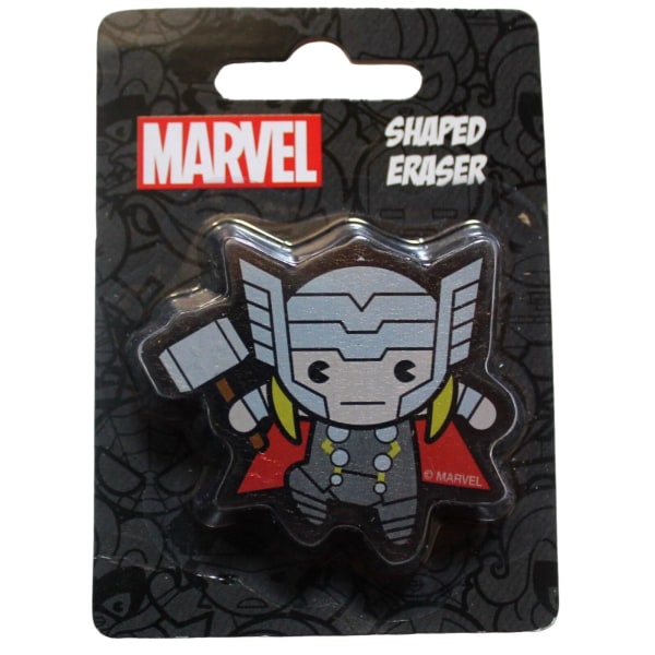 Marvel Shaped Thor Eraser One Size Grå Grey One Size