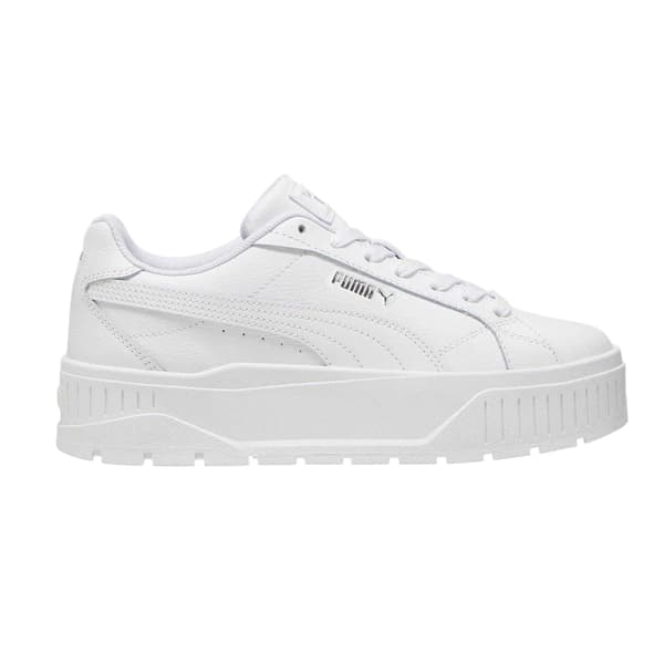 Puma Dam Karmen II Platåskor i Läder 7 UK Vit White 7 UK