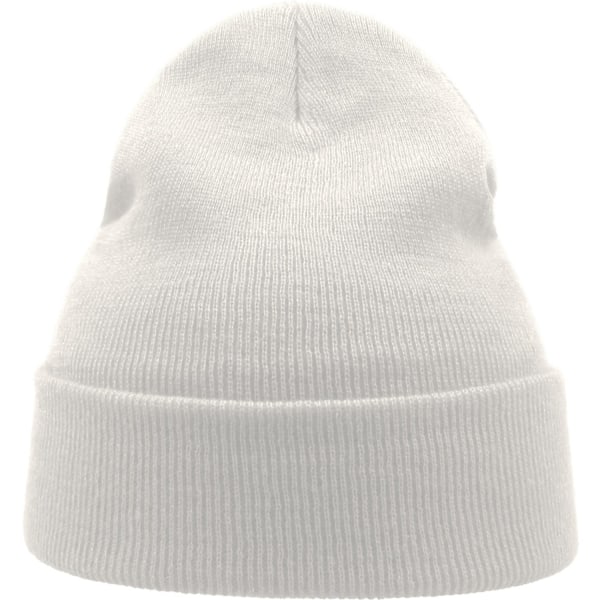 Atlantis Unisex Vuxen Vind Återvunnen Cuffad Mössa En Storlek Vit White One Size