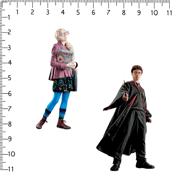 Harry Potter Deluxe Karaktärsstickers (50-pack) One Size Mu Multicoloured One Size