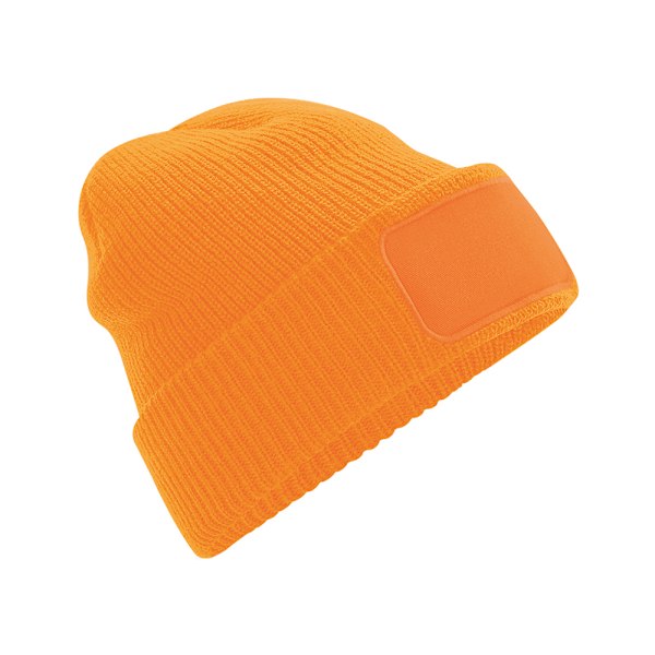 Beechfield Vuxna Thinsulate Printers Beanie One Size Fluorescerande Fluorescent Orange One Size