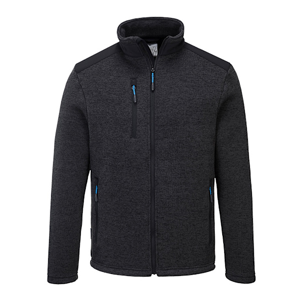 Portwest Unisex KX3 Performance Fleecejacka M Gråmelerad Grey Marl M