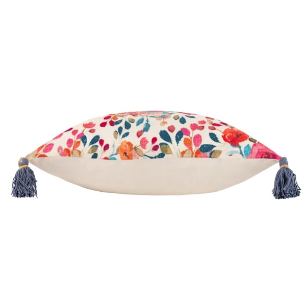Wylder Posies Tofs Prydnadskudde Överdrag 30cm x 50cm Flerfärgad Multicoloured/Blue 30cm x 50cm