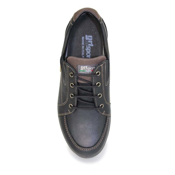 Grisport Herr Ayr Läder Walking Shoes 7 UK Svart Black 7 UK