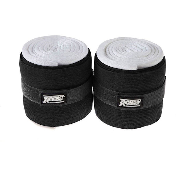 Roma Support Bandages (2-pack) One Size Svart Black One Size
