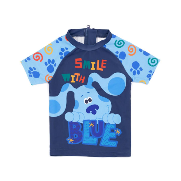 Blue's Clues & You! Pojkars tvådelad baddräkt 18-24 månader Blå Blue 18-24 Months