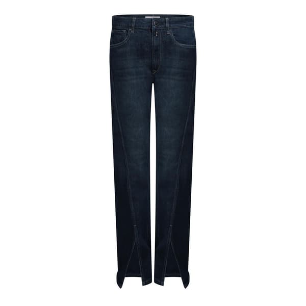 Replay Herr Straight Jeans 29L Blå Blue 29L