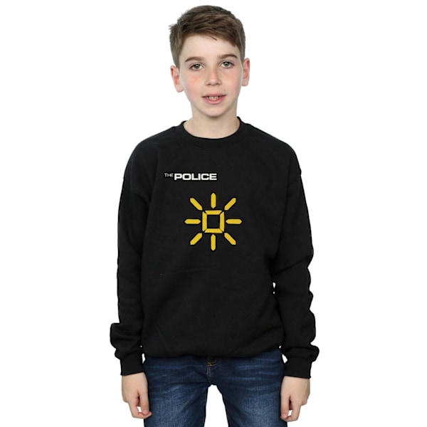 The Police Boys Invisible Sun Sweatshirt 5-6 år Svart Black 5-6 Years