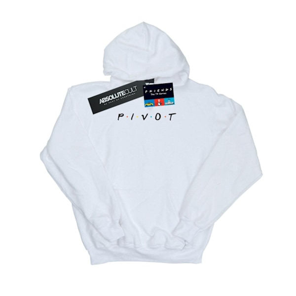 Friends Girls Pivot Logo Hoodie 12-13 år Vit White 12-13 Years