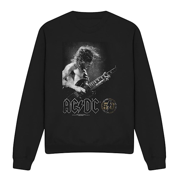AC/DC Unisex Vuxen Foto Gitarr Sweatshirt M Svart Black M