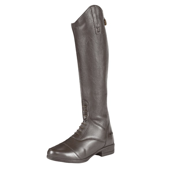 Moretta Dam/Kvinna Gianna Långa Ridstövlar i Läder 3 UK Ext Brown 3 UK Extra-Slim