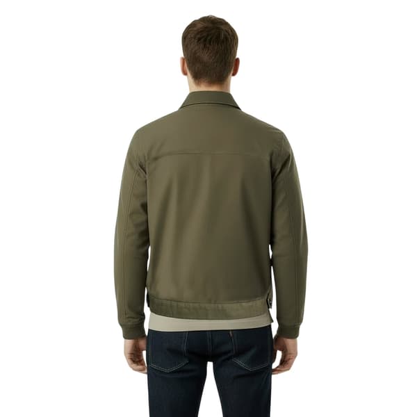 Jack Wills Herr Enfärgad Kragad Varsityjacka S Oliv Olive S