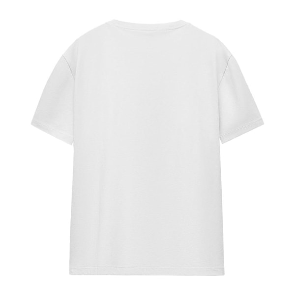 Avatar: The Last Airbender Unisex Vuxen Aang Stor Ansikte T-Shirt X White XL