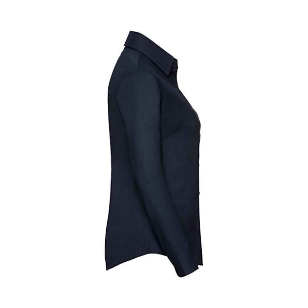 Russell Collection Dam/Dam Oxford Långärmad Skjorta 3XL Bright Navy 3XL