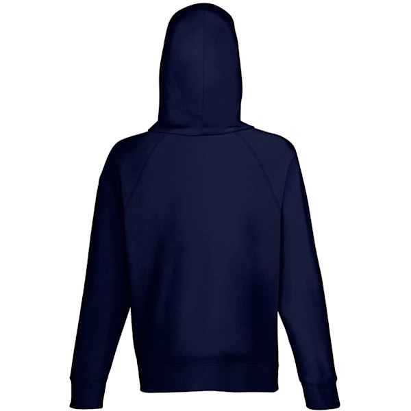 Fruit Of The Loom Herr Lättvikts Tröja Med Luva / Hoodie ( Deep Navy L