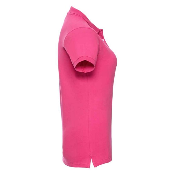 Russell Pique Stretch Polotröja för Kvinnor/Dam XS Fuchsia Fuchsia XS