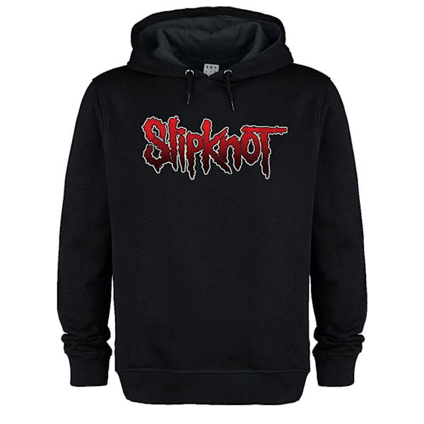 Amplified Unisex Adult Slipknot Logo Hoodie XS Svart Black XS