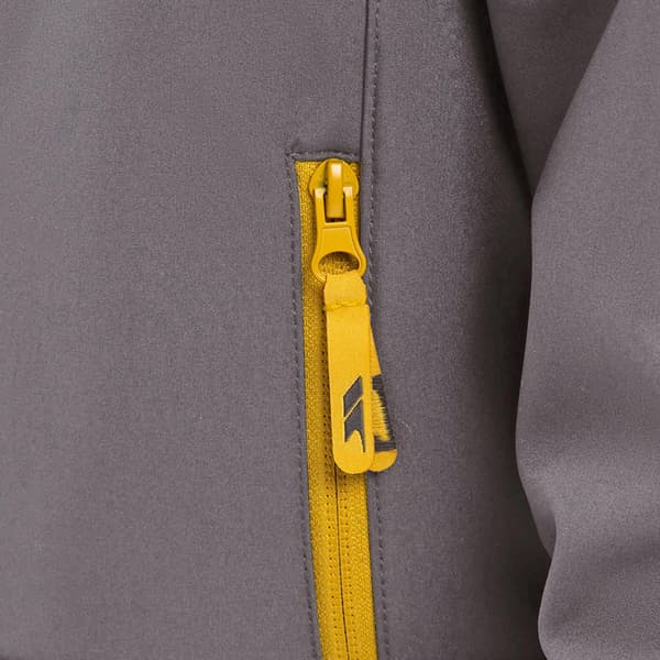 Trespass Barn/Barn Faster Soft Shell Jacka 3-4 År Stor Storm Grey/Sulphur 3-4 Years