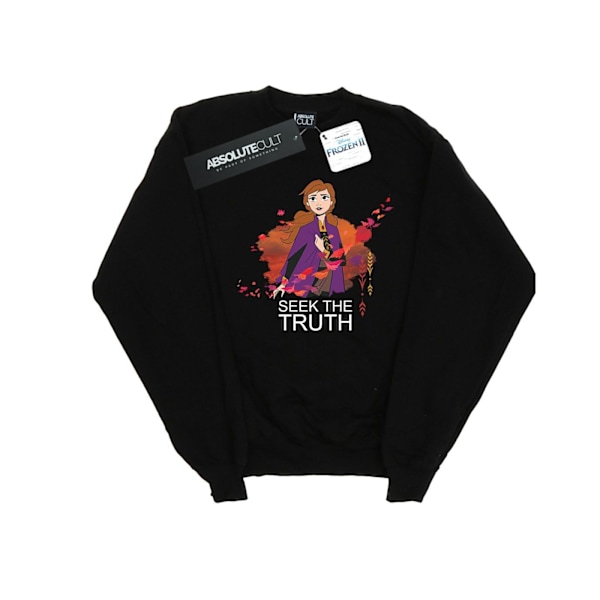 Disney Dam/Kvinnor Frozen 2 Anna Seek The Truth Vindtröja Black M