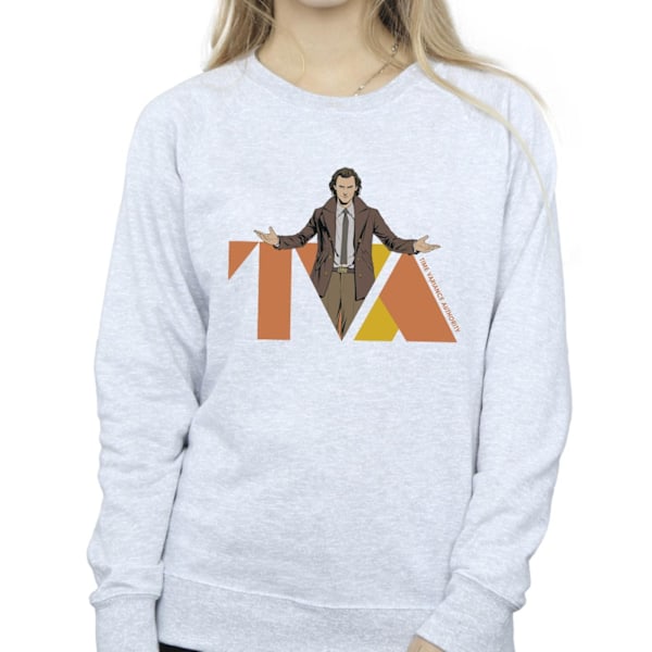 Marvel Dam/Damer Loki TVA Pose Sweatshirt 5XL Sports Grey Sports Grey 5XL